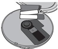 PANASONIC SL-CT510 - Verwijderen van de batterijen - 1