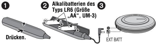PANASONIC SL-CT520 - Externer Batteriebehalter - 1