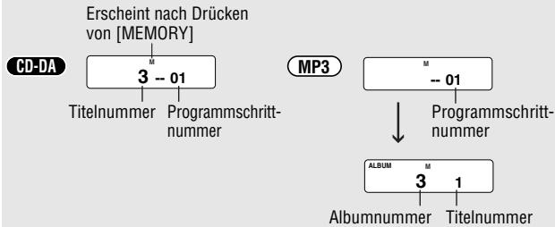 PANASONIC SL-CT520 - Programmwiedergabe (Abspielen nur bestimmter Titel) - 1