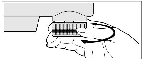 PANASONIC SL-DZ1200 - Adjusting the height of the main unit - 1