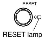 PANASONIC SL-DZ1200 - When the RESET lamp is lit Press [RESET] and the RESET lamp goes out - 1
