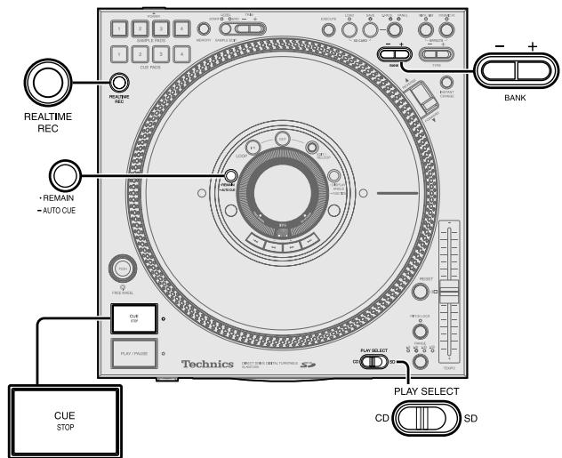PANASONIC SL-DZ1200 - Set the play direction switch to REVERSE side - 1
