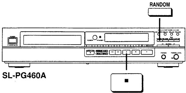 PANASONIC SL-PG360A - Lecture aléatoire - 1