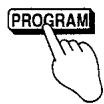 PANASONIC SL-PG460A - Effacement de toutes les plages et nouvelle programmation - 1