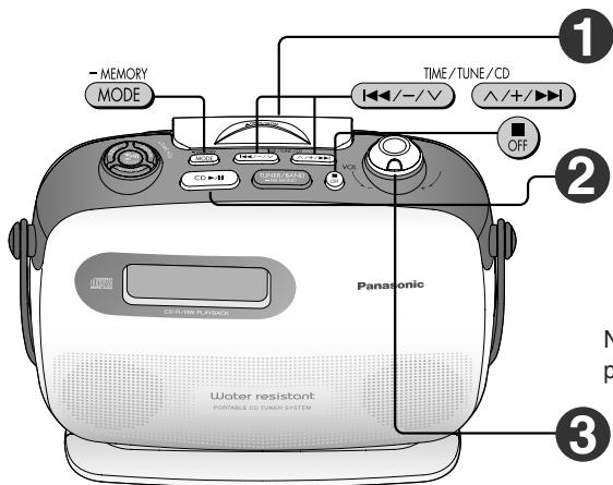 PANASONIC SL-PH660 - Indicateur de l'état des piles - 1