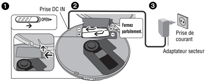 PANASONIC SL-SK434 - Piles rechargeables (non fournies) chargez avant la première utilisation. - 3
