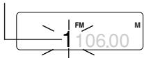 PANASONIC SL-SK574V - Mise en mémoire de stations radio - 2