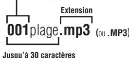 PANASONIC SL-SK574V - Création de fichiers MP3 pour lecture sur ce lecteur - 2