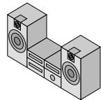 PANASONIC SL-SW945 - Chaîne audio - 1