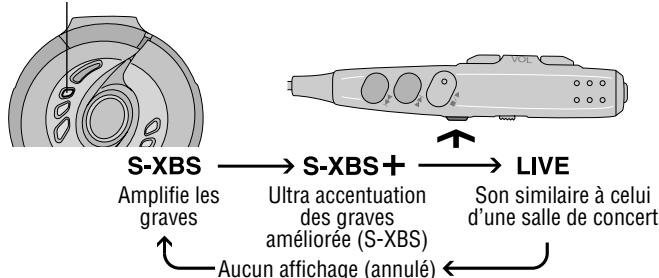 PANASONIC SL-SW945 - Modification de la qualité sonore - 1