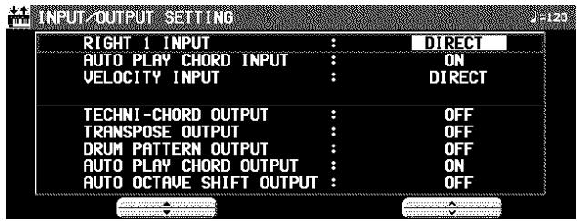 PANASONIC SX-KN7000 - Input/output Setting - 1