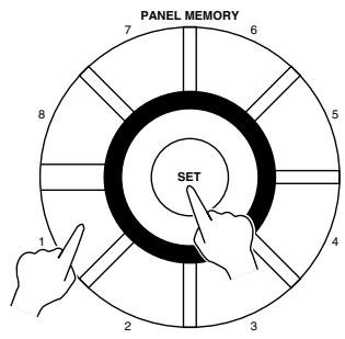PANASONIC SX-KN7000 - Voici comment mémoriser les réglages du panneau - 2