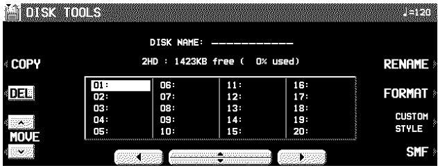 PANASONIC SX-KN7000 - DISK TOOLS - 1