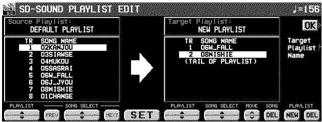PANASONIC SX-KN7000 - PLAYLIST EDIT - 1