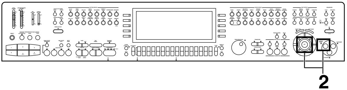PANASONIC SX-KN7000 - Rappelez vos réglages préférés de l'instrument en pressant un simple bouton (CUSTOM PANEL) - 1