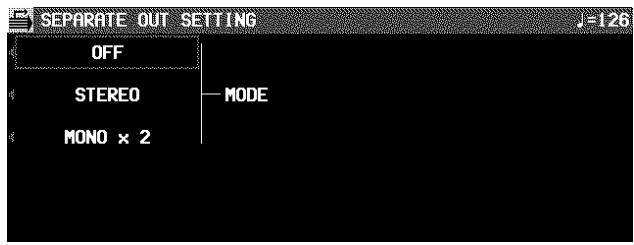 PANASONIC SX-KN7000 - Separate Setting - 1
