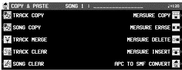 PANASONIC SX-KN7000 - Menu du SEQUENCER - 6