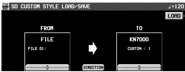 PANASONIC SX-KN7000 - Custom Style Load/Save - 1