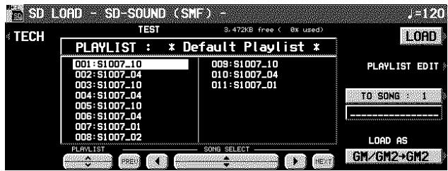 PANASONIC SX-KN7000 - SD-SOUND LOAD (SMF) - 1