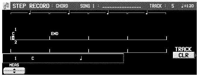PANASONIC SX-KN7000 - ■ Exemple d'enregistrement d'une progression d'accords - 1