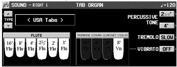 PANASONIC SX-KN7000 - Organ Tabs - 3