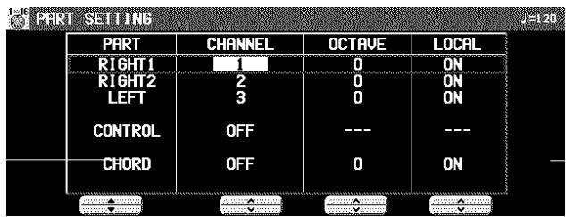PANASONIC SX-KN7000 - Part Setting - 1