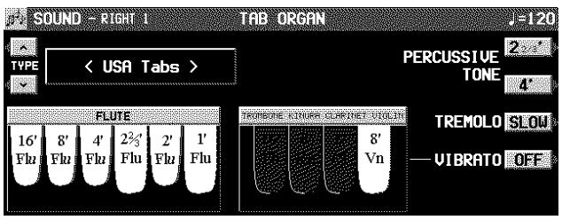 PANASONIC SX-KN7000 - Organ Tabs - 2