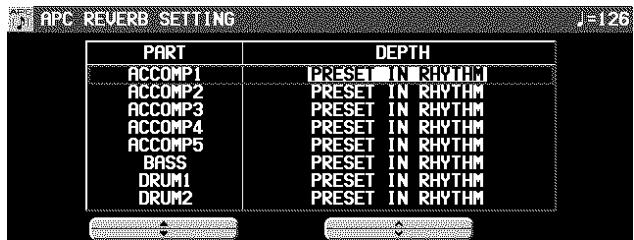 PANASONIC SX-KN7000 - APC Reverb Setting - 1