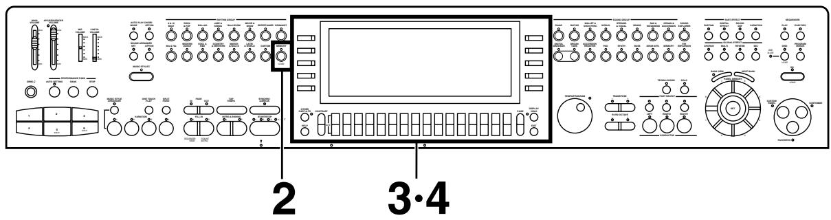 PANASONIC SX-KN7000 - Chargez un rythme à partir d'une disquette de "Patterns" Technics (COMPOSER LOAD) - 1