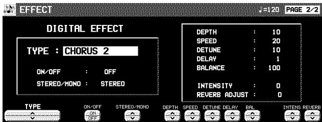 PANASONIC SX-KN7000 - ■ DIGITAL EFFECT - 1