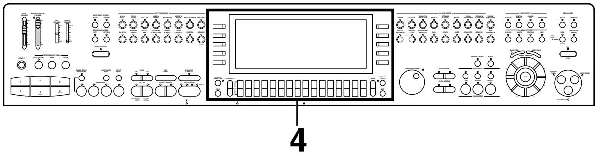 PANASONIC SX-KN7000 - Sélection de la registration correspondant à un style musical (MUSIC STYLIST) - 5