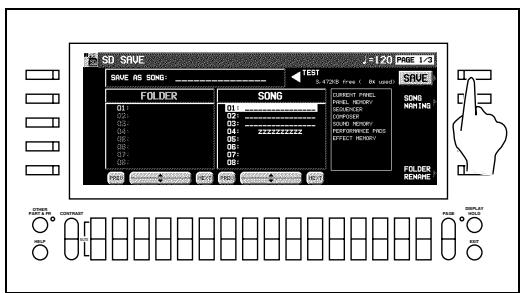 PANASONIC SX-KN7000 - Sauvegardez votre interprétation sur une carte SD - 7