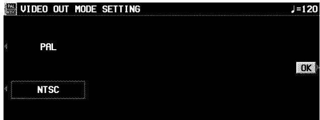 PANASONIC SX-KN7000 - Video Out Mode Setting - 1