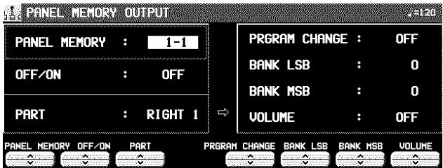 PANASONIC SX-KN7000 - Panel Memory Output - 1