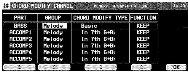 PANASONIC SX-KN7000 - Chord Modify Change - 1