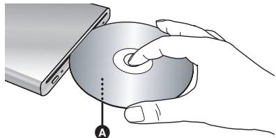 PANASONIC VW-BN1 - ◇ Disc einlegen/ herausnehmen - 1