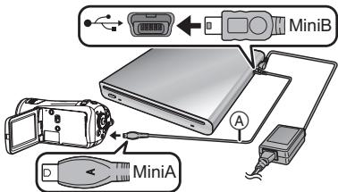 PANASONIC VW-BN1 - Conecte esta unidad a la videocámara. - 1