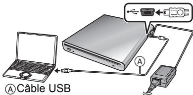 PANASONIC VW-BN1 - Connectez cette unité à l'ordinateur. - 1