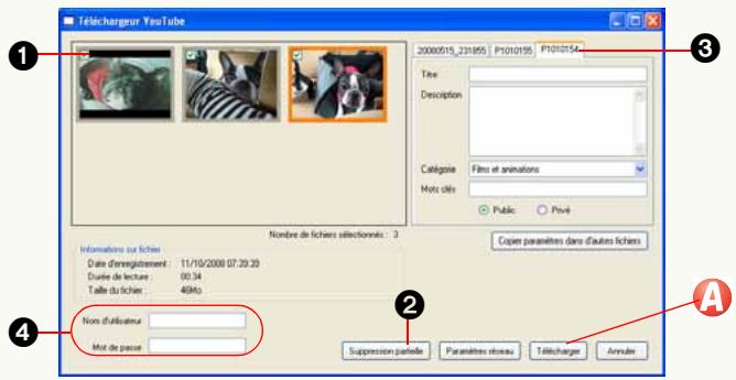 PANASONIC PHOTOFUNSTUDIO 3.0 HD EDITION - Téléchargement d'une video sur YouTube - 1