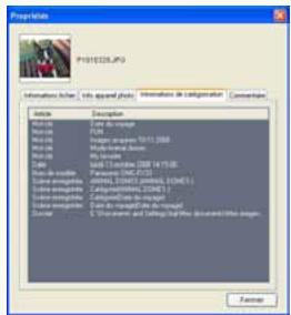 PANASONIC PHOTOFUNSTUDIO 3.0 HD EDITION - Informations de classement - 1