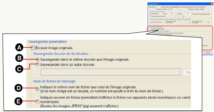 PANASONIC PHOTOFUNSTUDIO 3.0 HD EDITION - Spécifiez les modalités d'enregistrement. - 1