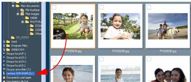 PANASONIC PHOTOFUNSTUDIO 3.0 HD EDITION - Écrire sur un DVD-RAM - 1