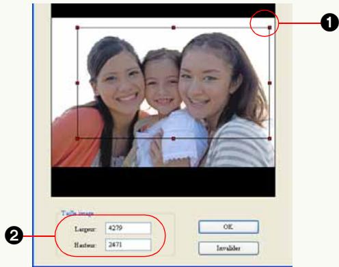 PANASONIC PHOTOFUNSTUDIO 3.0 HD EDITION - Pour extraire une partie d'une image - 1