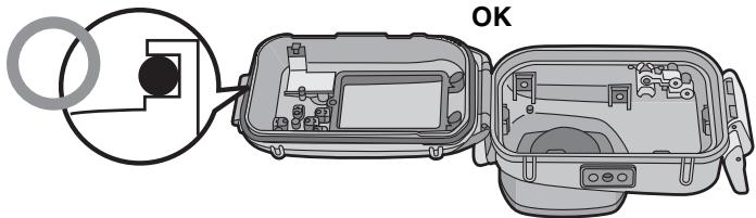 PANASONIC DMWMCTZ7 - Inserire l'O-ring in maniera uniforme nell'apposito alloggiamento. - 1