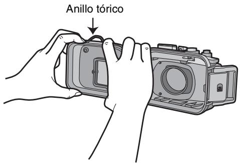 PANASONIC DMWMCTZ7 - Afloje el anillo tórico con sus dedos para quitarlo. - 1