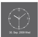 PANASONIC MW-10 - Schermata orologio/calendario - 1