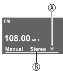 PANASONIC MW-10 - Faire l'accord sur la fréquence de radio à écouter (accord manuel) - 1