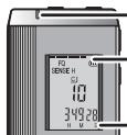 PANASONIC RRQR270 - Affichage pendant l'enregistrement - 1