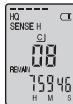 PANASONIC RRQR270 - Confirmar o tempo restante - 1