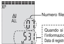 PANASONIC RRUS510 - Selezionare un file - 1